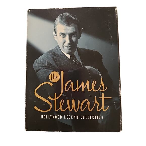 James Stewart Hollywood Legend Collection DVD 2004 5 Disc Set Harvey Vertigo EUC - Picture 1 of 7